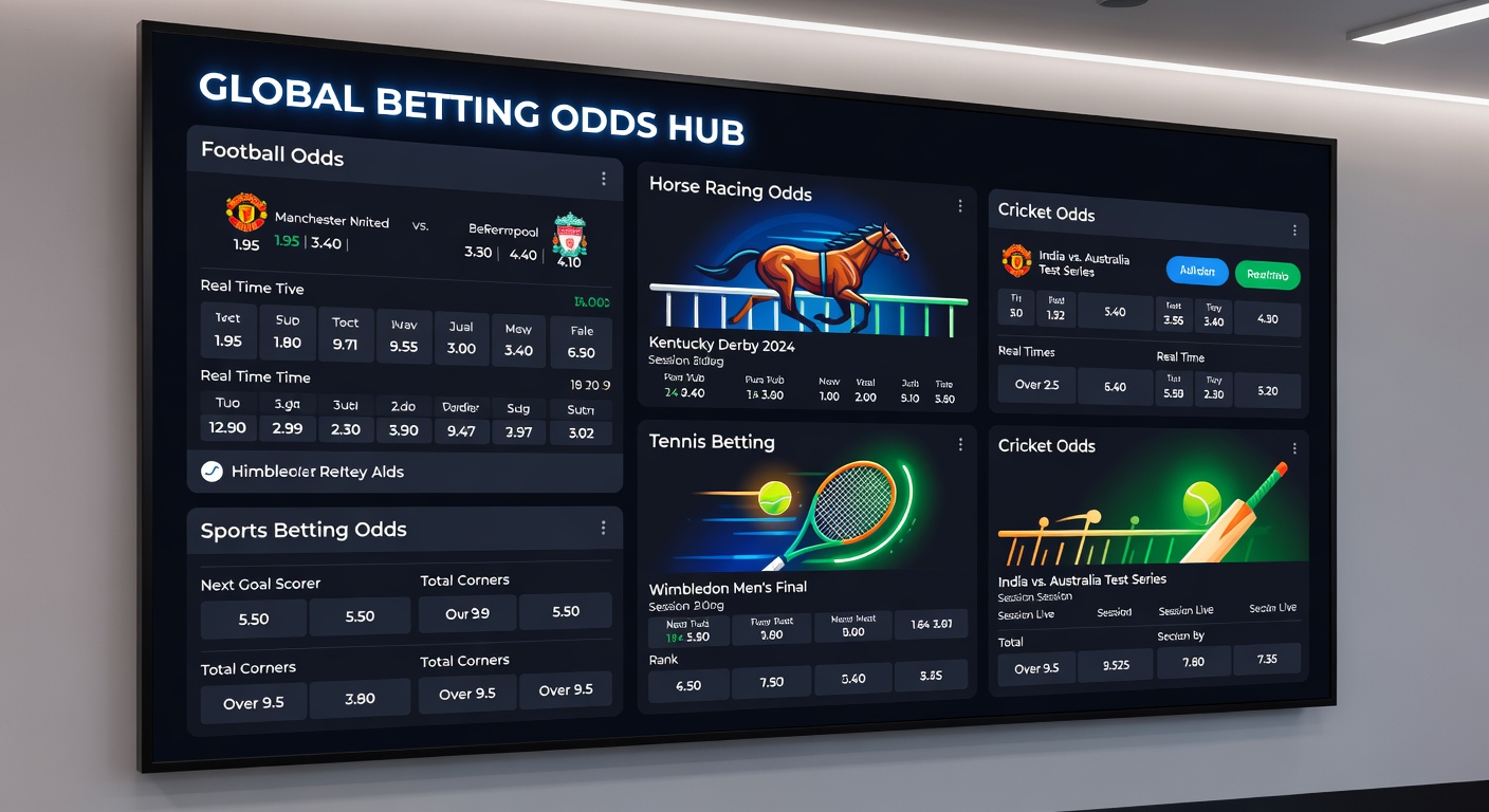 Graph comparing odds across bookmakers for Premier League promotion candidates and Punchestown horse racing favorites in April 2026